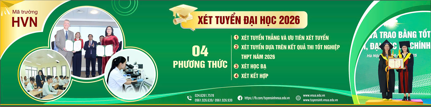 Thông tin tuyển sinh đại học năm 2026